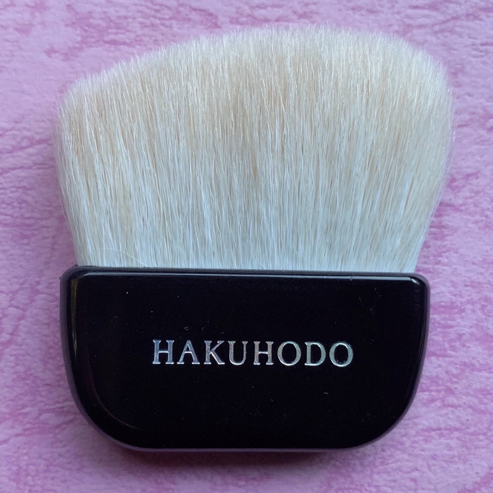 Hakuhodo Fan Brush Mini Angled & Round [HA1593]
